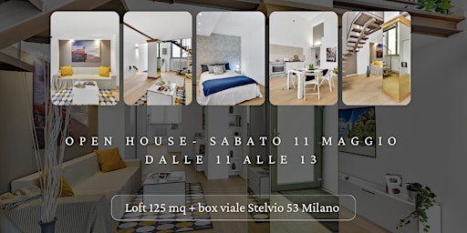 Immagine principale di Open House Loft + box Viale Stelvio Milano 