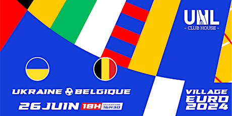 Euro Foot - Ukraine / Belgique - UNL 2024