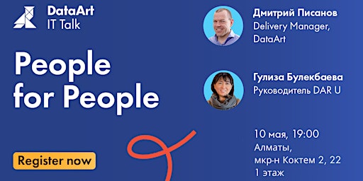 Imagen principal de IT Talk: «People for people»