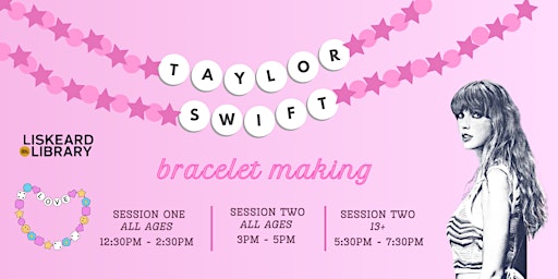 Imagem principal do evento Taylor Swift Bracelet Making