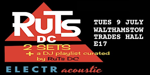 Imagem principal do evento RUTS DC ELECTRacoustiC LIVE