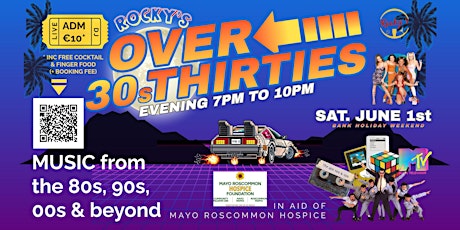 Over 30s for Mayo Roscommon Hospice