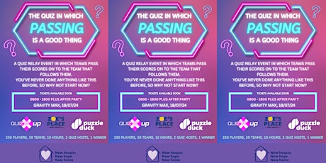 10 Hour Quiz Relay for Zoe's Place - Hosted by Puzzle Duck and Quiz It Up