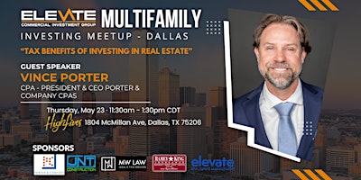 Elevate Multifamily Investing Meetup - Dallas  primärbild