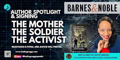 "The Mother, The Soldier, The  Activist" - Author Spotlight & Signing primary image
