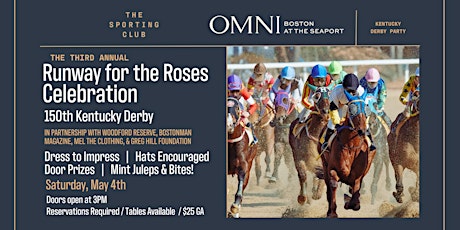 'The Runway for the Roses' @ Sporting Club, 3rd Annual Kentucky Derby Party