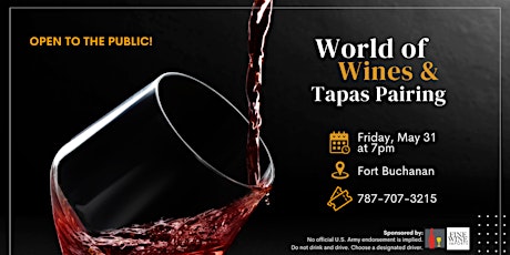 World of Wines and Tapas Pairing