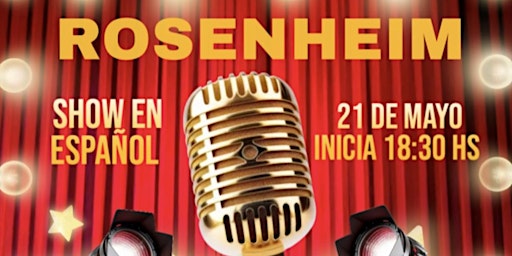 Imagem principal do evento SHOW DE COMEDIA EN ESPAÑOL - EN ROSENHEIM
