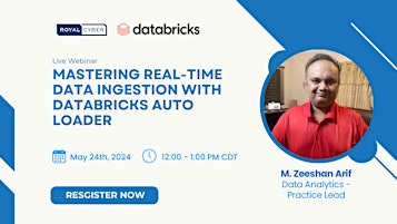 Primaire afbeelding van Mastering Real-time Data Ingestion with Databricks Auto Loader