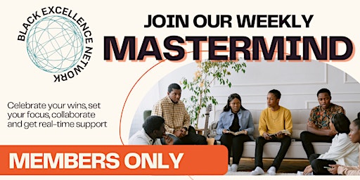 Imagem principal do evento Weekly Mastermind - Black Excellence Network