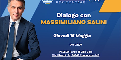 Imagem principal do evento Incontro con Massimiliano Salini