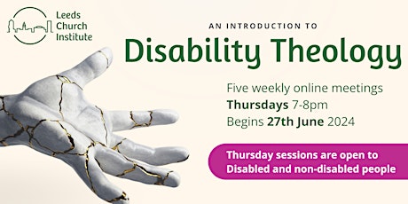 An Introduction to Disability Theology: Open Group