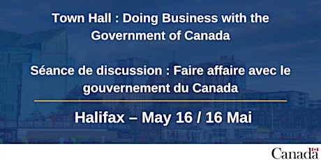 Town Hall on Doing Business with the Government of Canada