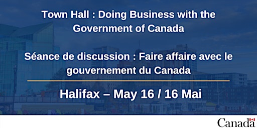 Town Hall on Doing Business with the Government of Canada primary image