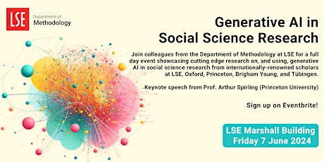 LSE Department of Methodology - Generative AI in Research Workshop