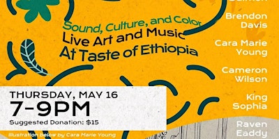 Sound, Culture, and Color: Live Art and Music at Taste of Ethiopia  primärbild