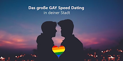 Imagem principal do evento Berlins großes Gay Speed Dating Event für Männer und Frauen (30-45 Jahre)
