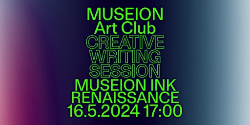 MUSEION ART CLUB - Museion Ink primary image