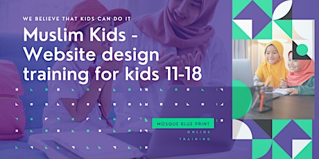 Muslim Kids - Website design training kids 11-18