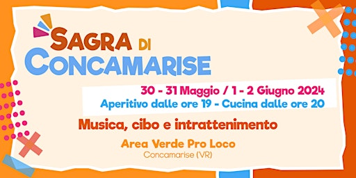 Hauptbild für Sagra di Concamarise - Musica, cibo e intrattenimento