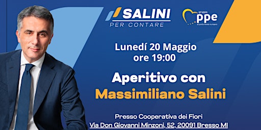 Imagem principal do evento Aperitivo con Massimiliano Salini