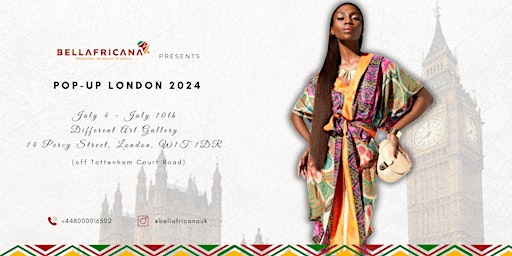 Bellafricana Pop-Up London Experience 2024 primary image