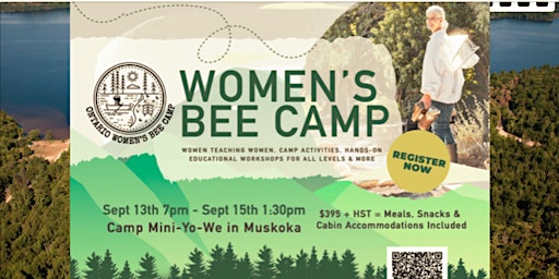 Hauptbild für WOMEN'S BEE CAMP Sept 13-15th, 2024