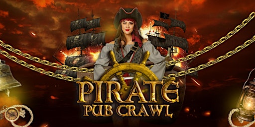 Primaire afbeelding van Big Night Out Pub Crawl | PIRATE PARTY | Friday 31 May | Sydney