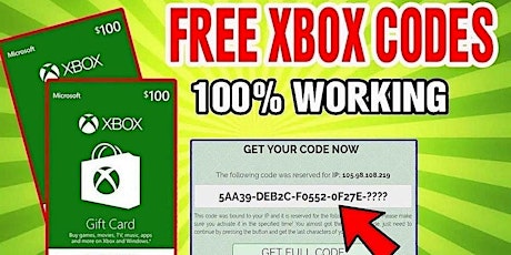 Free Xbox Codes today XBOX Gift Card Codes Generator today