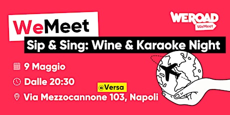 WeMeet | Sip & Sing: Wine & Karaoke Night