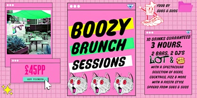 BOOZY BRUNCH SESSIONS @ LOT primary image