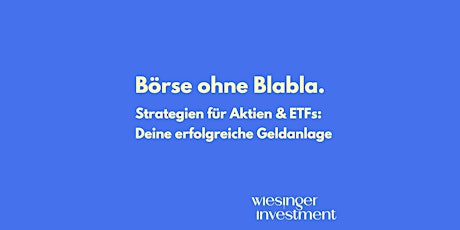 Investmentstrategien für Aktien & ETFs: Deine erfolgreiche Geldanlage  primärbild