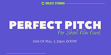 SHORT FILM FUND Bootcamps No.2 - PERFECT PITCH