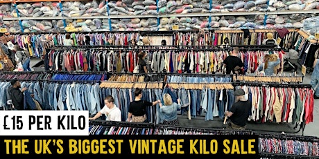 Sheffield Vintage Kilo Sale - Free entry - £15 per kilo