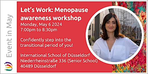 Hauptbild für iwibdus Menopause Awareness Workshop 2024