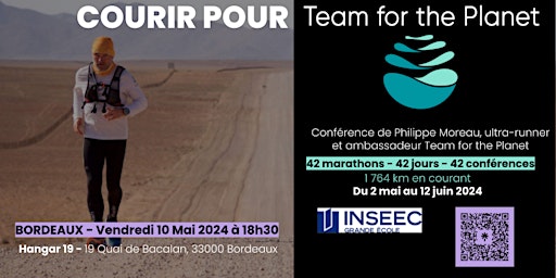 Imagem principal do evento Courir pour Team For The Planet - Bordeaux