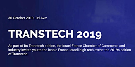 Image principale de TRANSTECH ISRAEL 2019