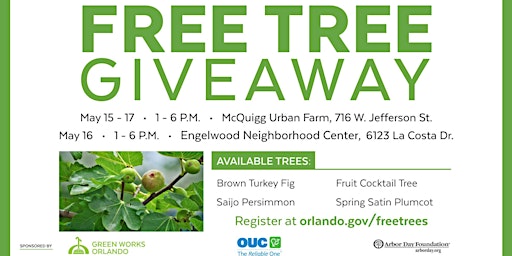 Imagem principal do evento Free Tree Giveaway