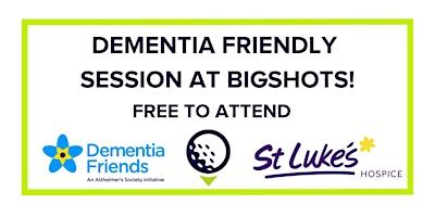 Free Dementia Friendly Golf Session primary image