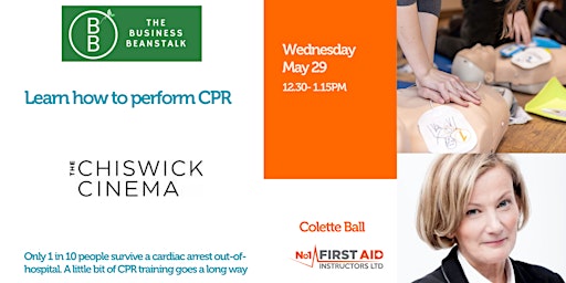 Imagem principal do evento Learn how to perform CPR