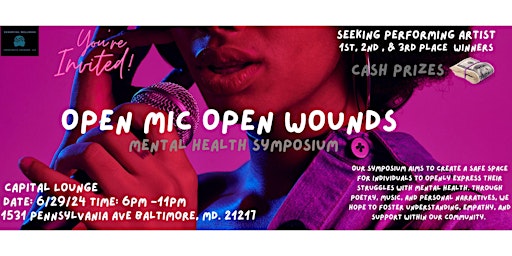 Open Mic Open Wounds primary image