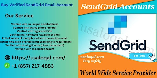 Primaire afbeelding van Buy Verified SendGrid Email Account  - at usaloqal