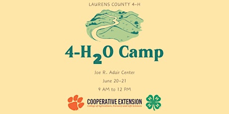 Laurens County 4-H2O Day Camp