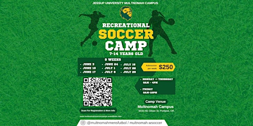 Recreational Soccer Camp [3 Days] primary image