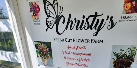 Flower Arranging with Christy's Flower Farm at The County Seat