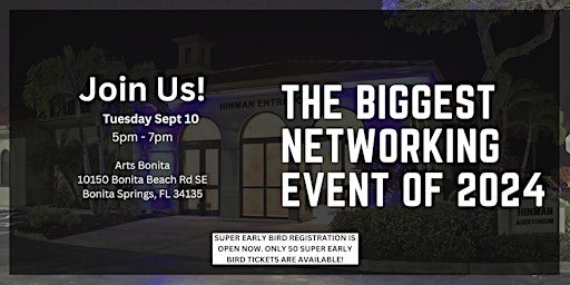 Imagem principal de The Big Event SWFL - The Biggest Networking Event in SWFL in 2024