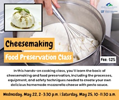 Imagem principal do evento Cheesemaking Food Preservation Class