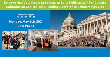 Immagine principale di Empowering Volunteers to Lobby in DC and Fundraising for Scholarship Tips 
