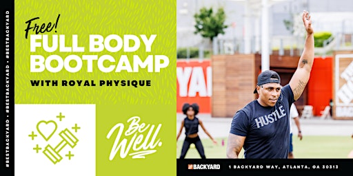 Imagem principal do evento Full Body Bootcamp with Royal Physique
