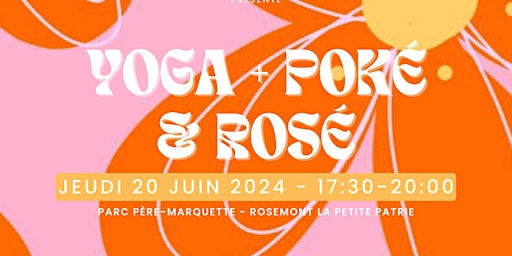 Imagen principal de YOGA + POKÉ & ROSÉ ❁